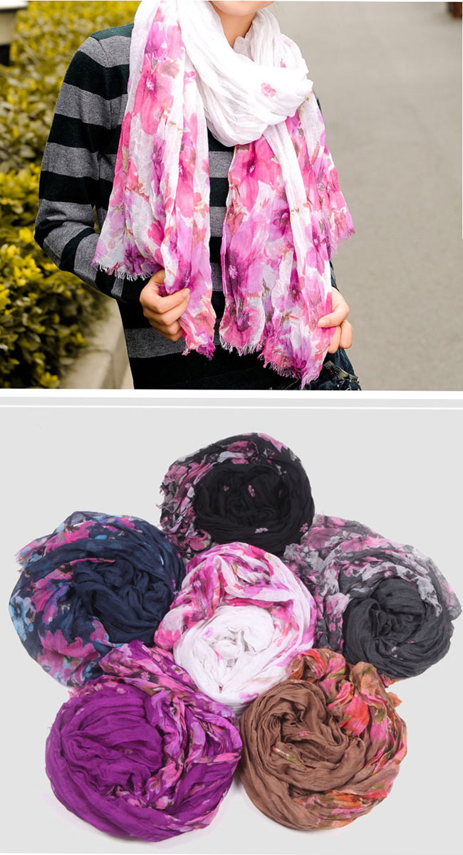 China voile scarves