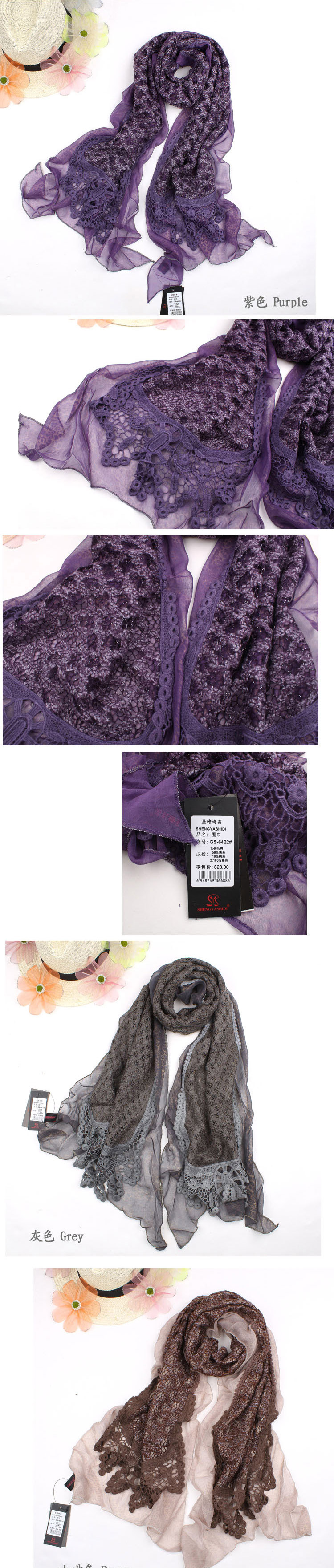 Fashion scarves design