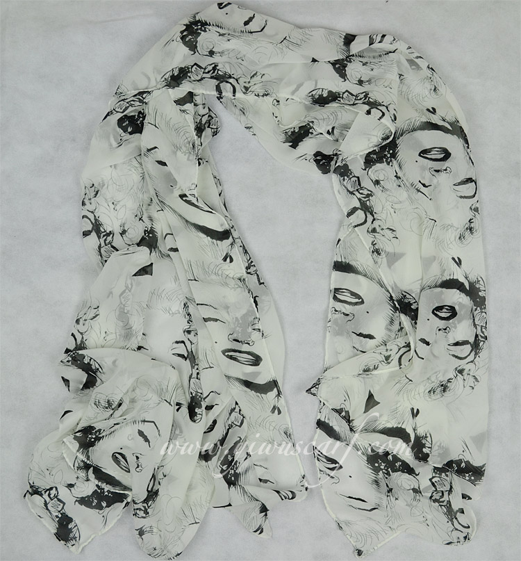 yiwu silk scarf