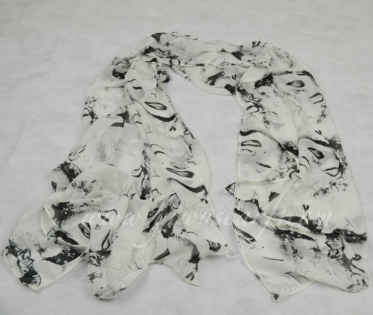 china silk scarf