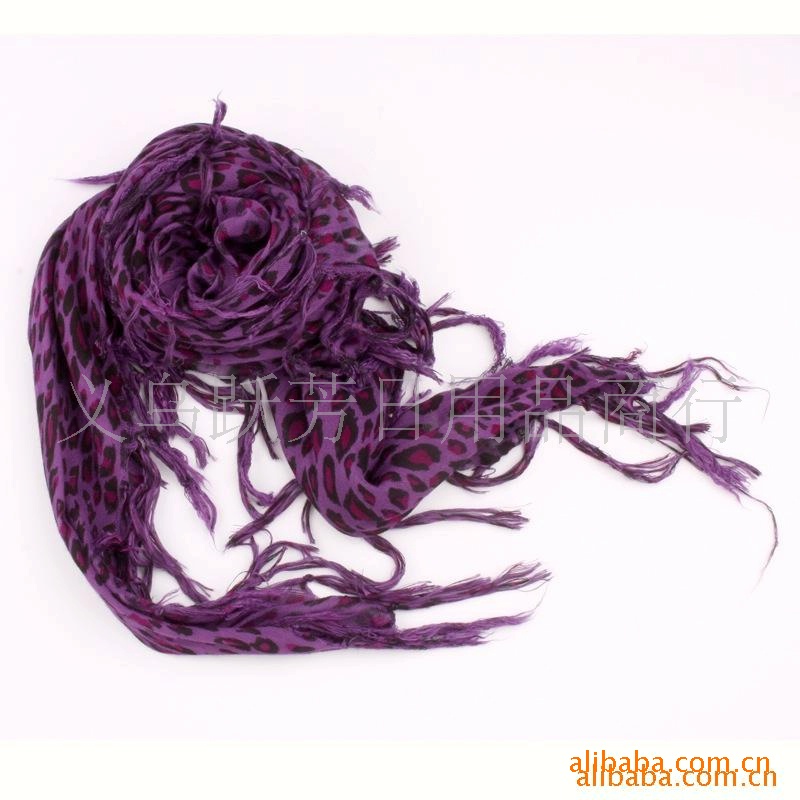 Wholesale Leopard Cotton Scarf