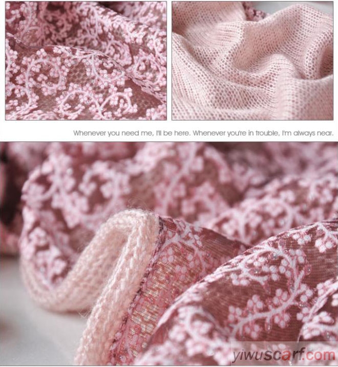 Mohair Lace Triangle Scarf