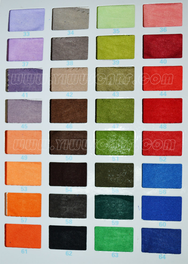 Color Card Pendants Scarf