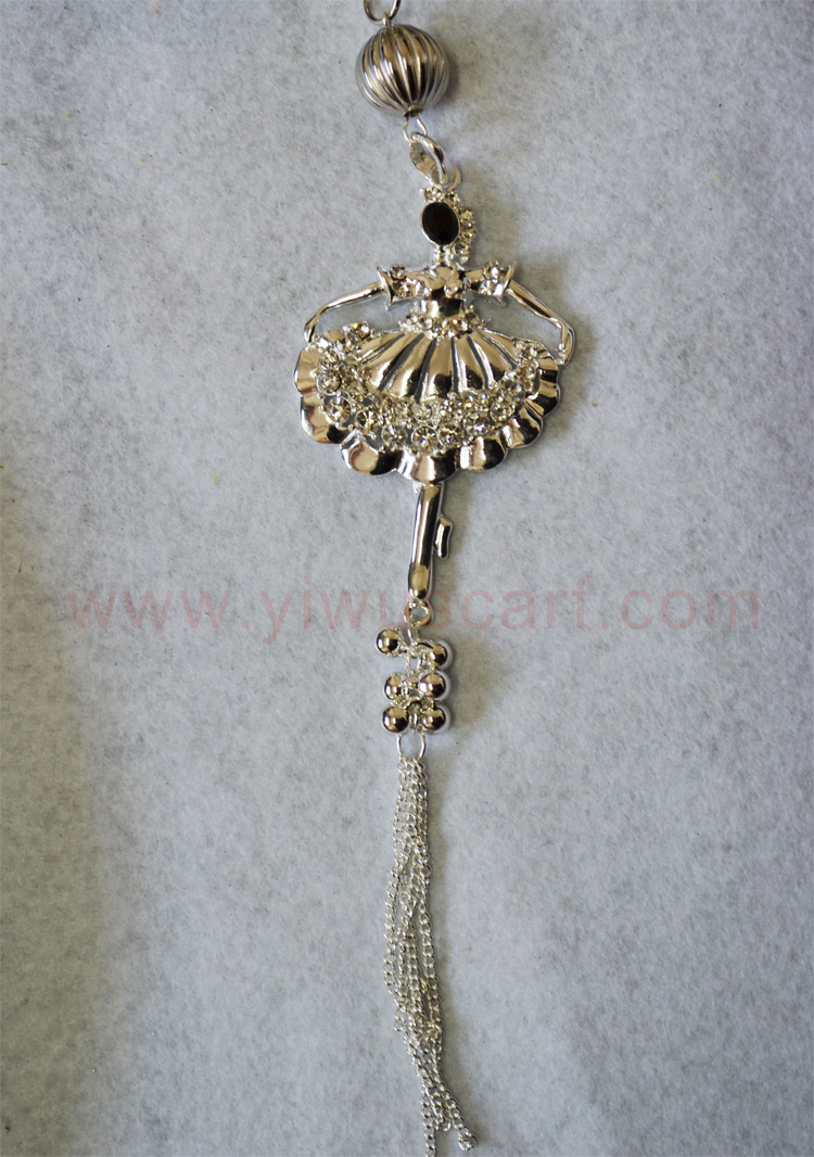 pendant jeweled scarves