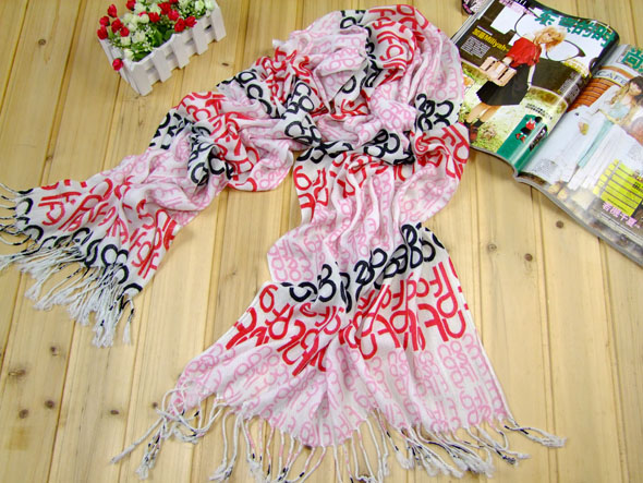 Danish letters Cotton Scarf