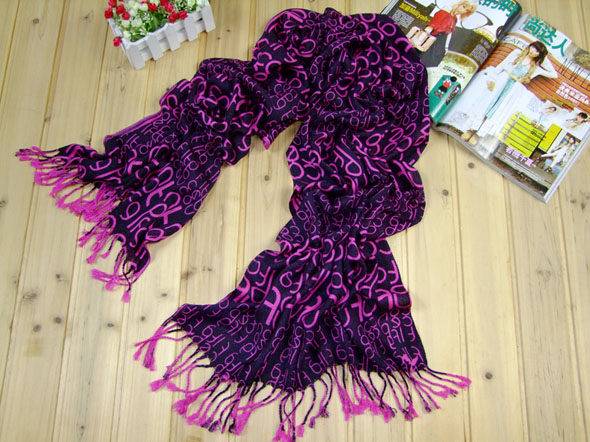 Danish letters Cotton Scarf