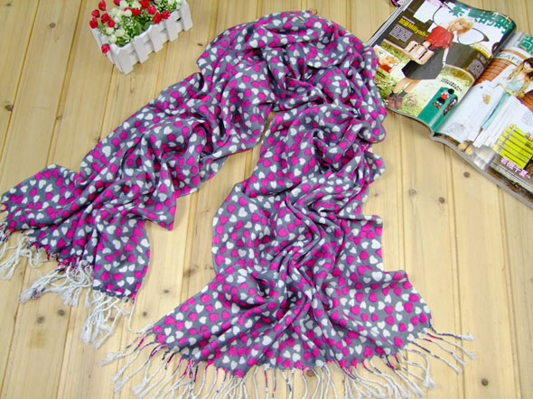 Cotton scarves fashion love