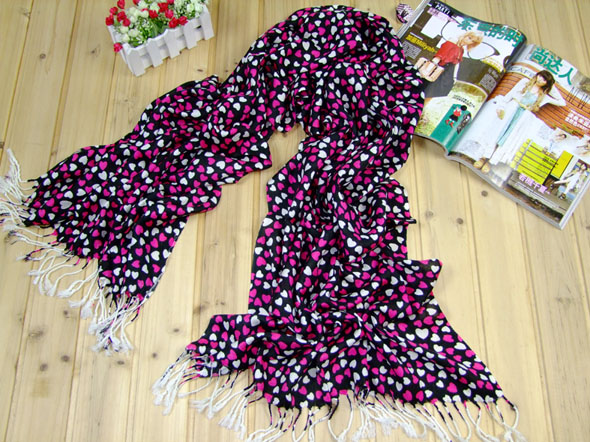 Cotton scarves fashion love