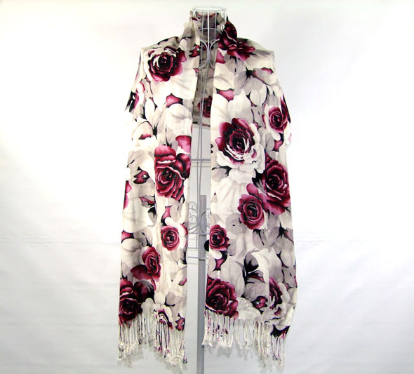 rose scarf