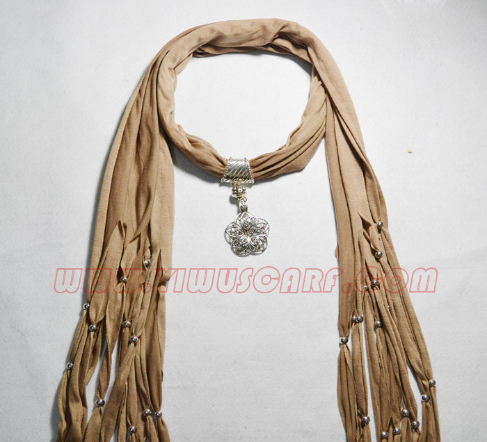 Spanish pendant scarves