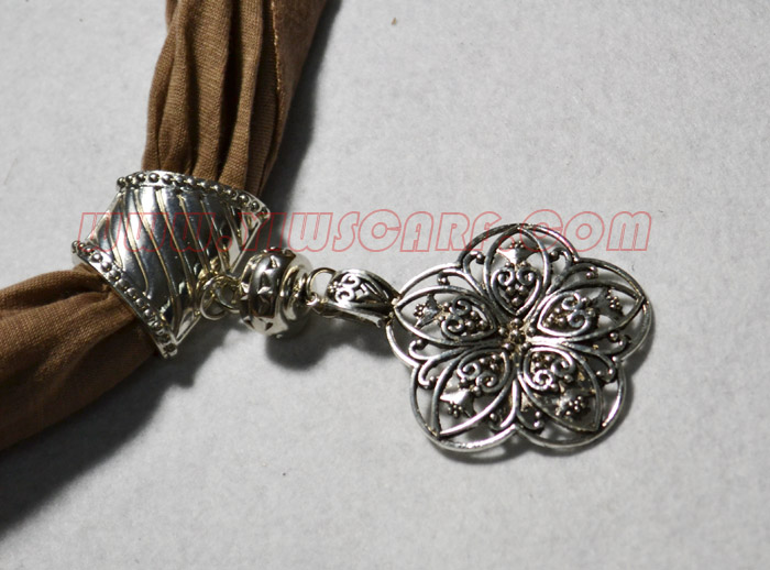 Spanish pendant scarves