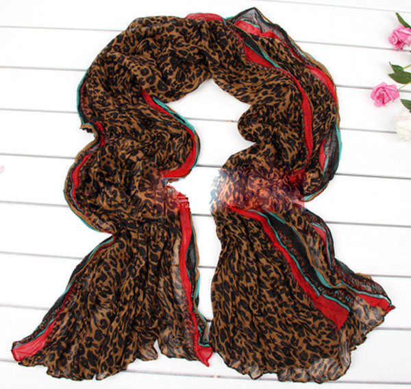 leopard scarf