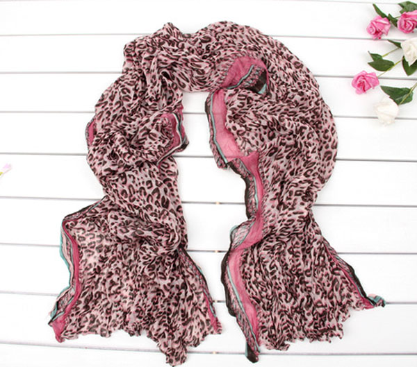 leopard scarf