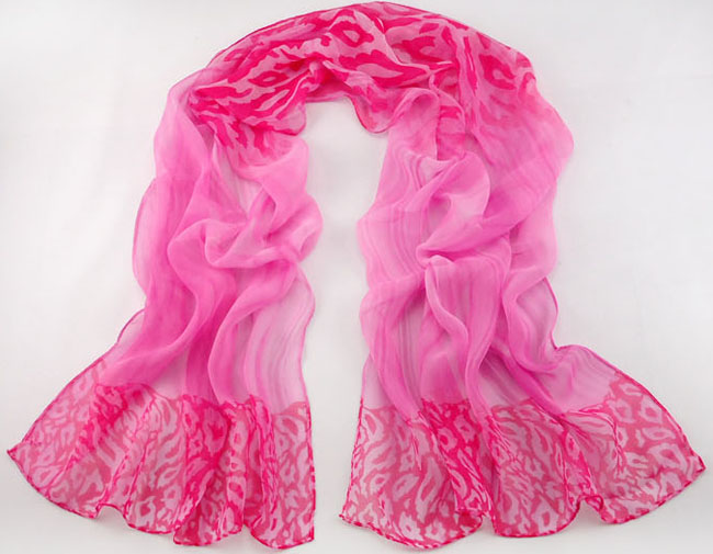 French silk scarf 