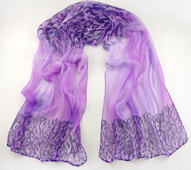French silk scarf 