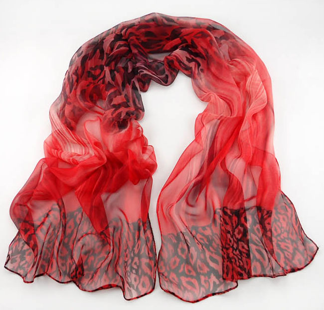 French silk scarf 