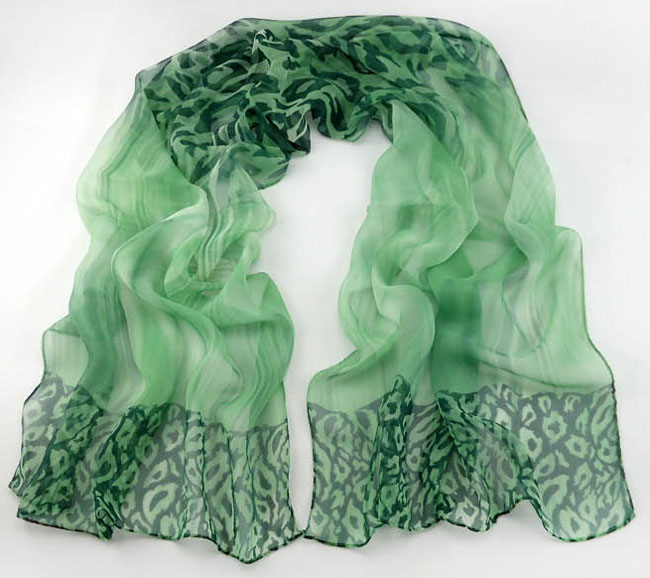 French silk scarf 