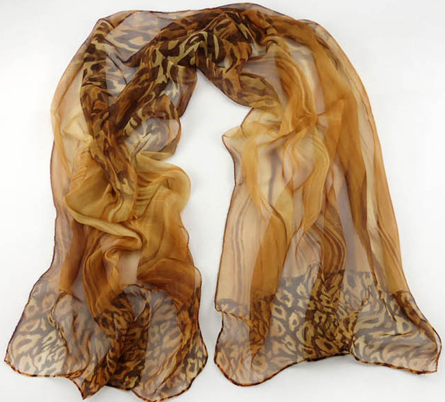 French silk scarf 