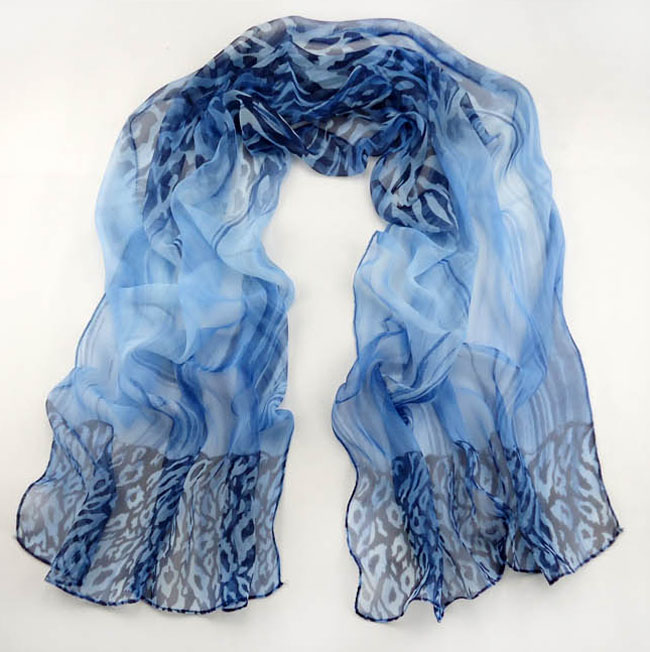 French silk scarf 