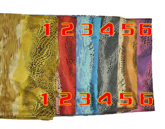 Thai silk scarves