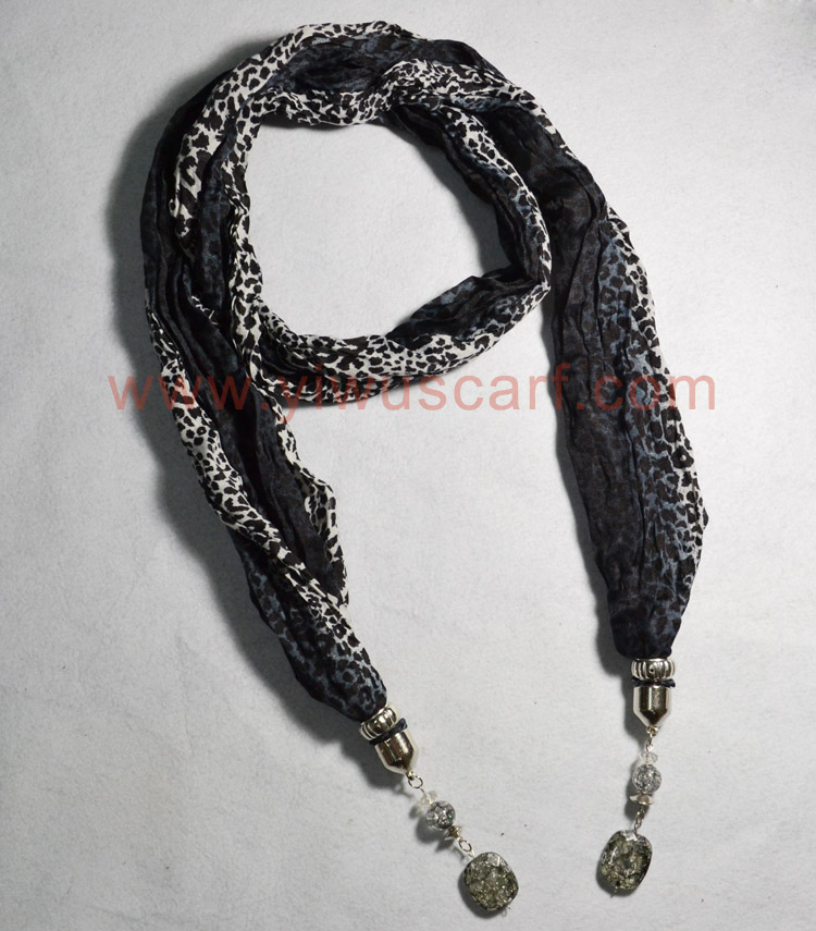 pendant scarf jewellery