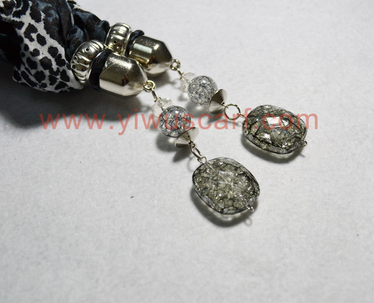 pendant scarf jewellery