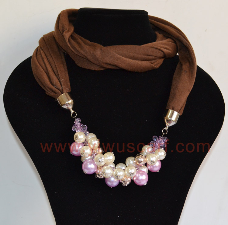 wholesale alloy beads pendant scarf