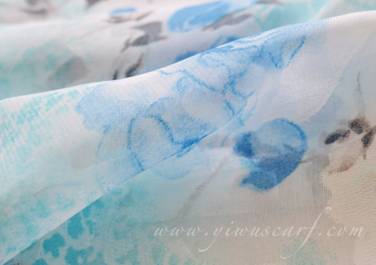 100 silk scarf made china