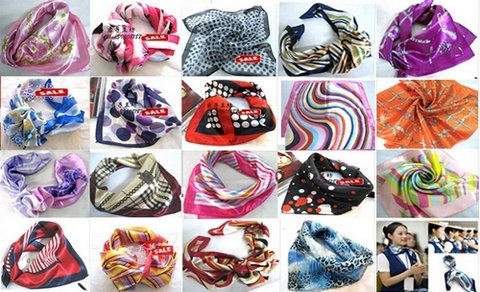 Chinese silk scarf