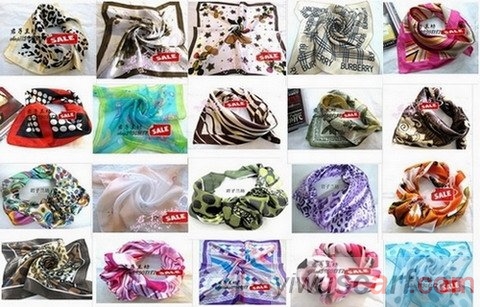 Chinese silk scarf