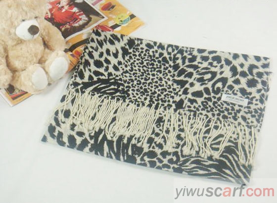 New Zealand leopard scarf shawl