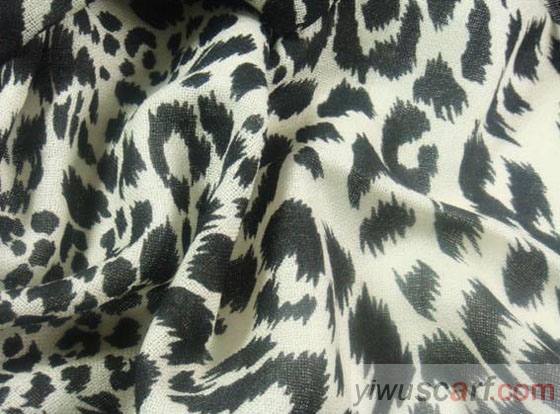 New Zealand leopard scarf shawl