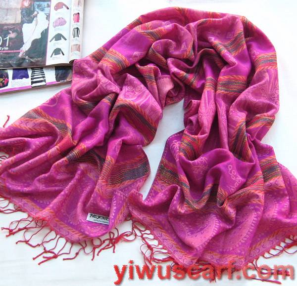plaid cashmere scarf