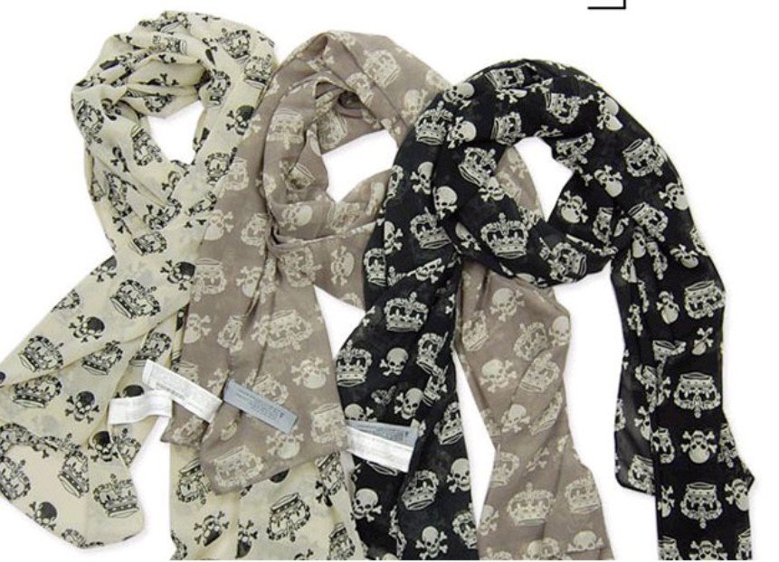 Silk scarves for women