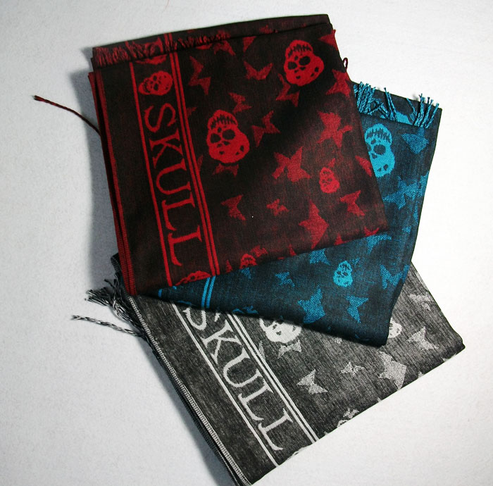 Kito mercerized cotton scarves