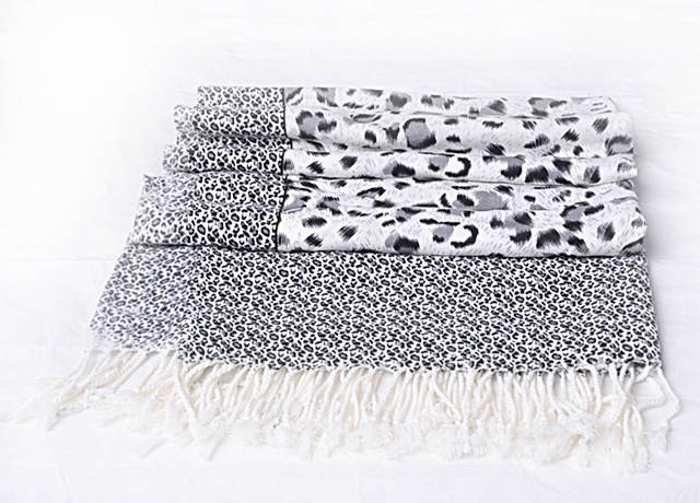 New leopard shawl