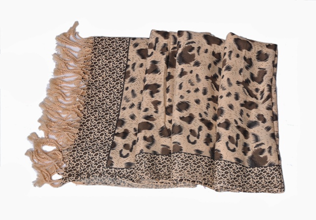 New leopard shawl