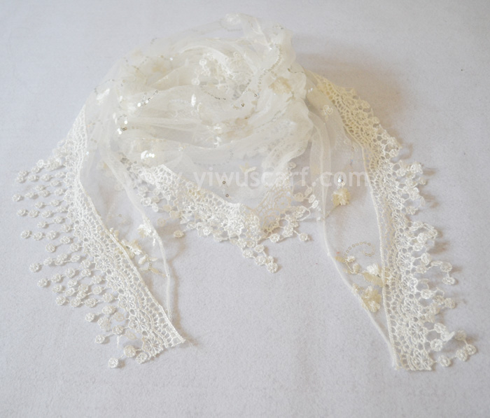 Lace scarves for women