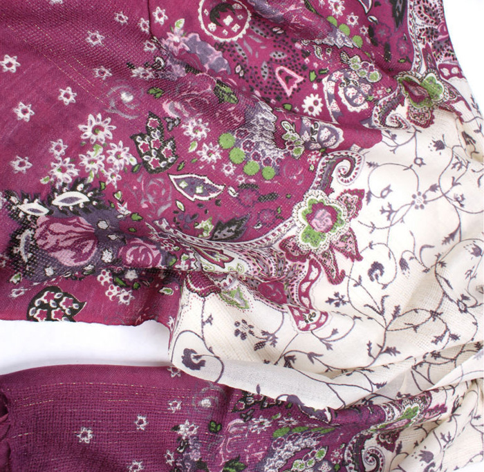 Wholesale gold wool scarf shawl