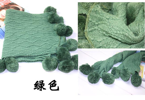 Sphere wool winter  scarves wholesale