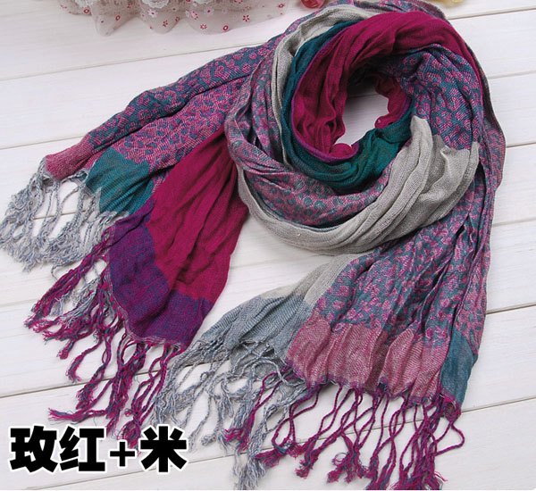 colorful scarf
