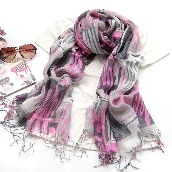 Wholesale gold wool scarf shawl