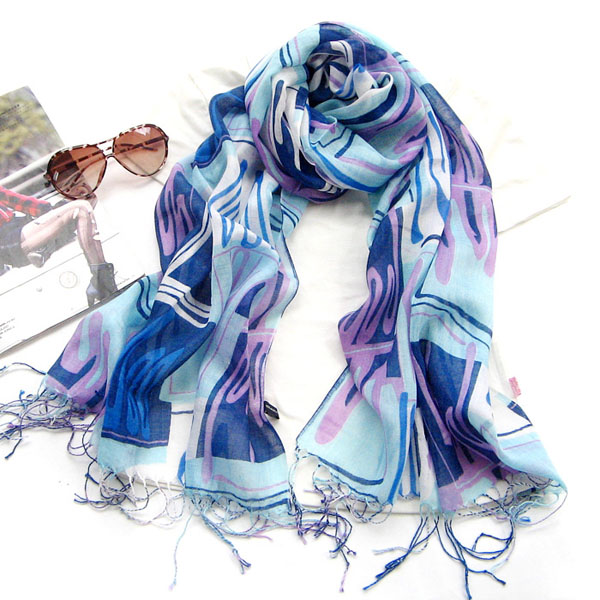 Wholesale gold wool scarf shawl