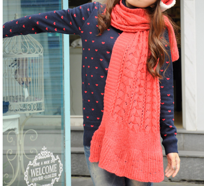 Women winter scarf