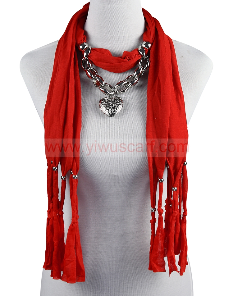 Florida pendant scarf wholesale jewelry scarves