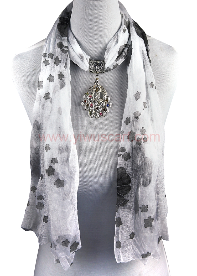 fashion scarf jewellery