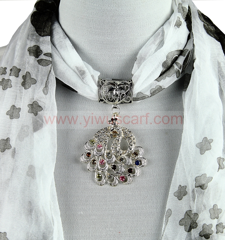 fashion scarf jewellery
