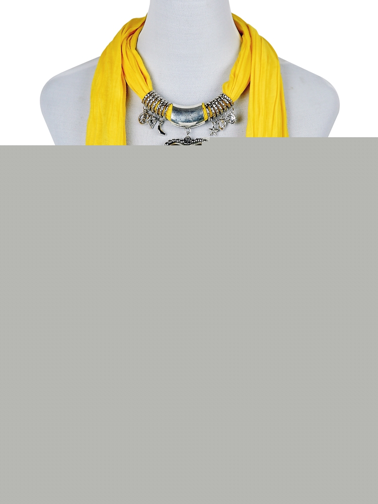 scarf necklace with pendant china
