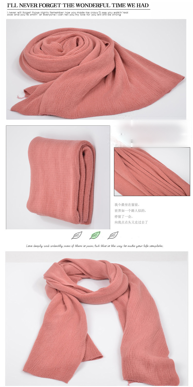 USA upset warm monochromatic scarf