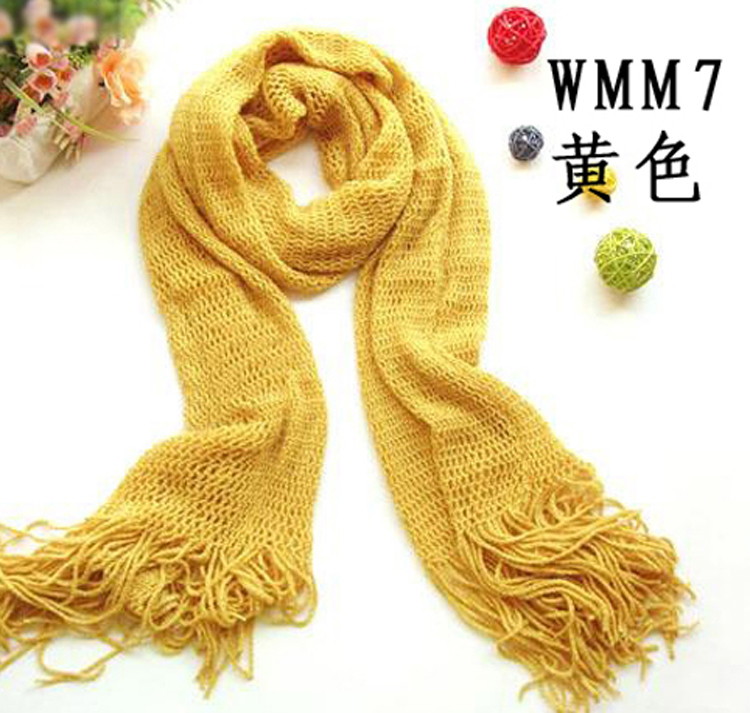 Hollow out wool scarf, winter new scarf